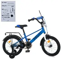 Велосипед детский Profi Brave MB 14022-1 14 дюймов синий