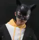 Маска Женщины Кошки, Catwoman, черная полулицевая маска, супергерой из комиксов о Бэтмене, DC Comics