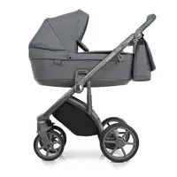 Коляска 2 в 1 Roan Bloom 9023-RB-27, Grey stripes, сірий