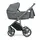 Коляска 2 в 1 Roan Bloom 9023-RB-27, Grey stripes, сірий