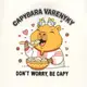 Детская футболка с принтом Capybara varenyky