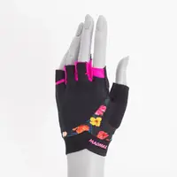 Перчатки для фитнеса MAD MAX Flower Power MFG 770, Black/Pink M
