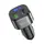 Адаптер автомобильный HOCO Fighter BT FM transmitter E67 |BT5.0, 2USB, U Disk, 3A, QC|