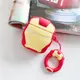 Чехол для AirPods 2/1 series, Iron Man Marvel 3D, силиконовый