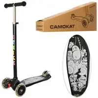 Самокат I-Trike Maxi JR3-055-B1 66-88 см черный