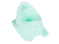 Антиковзкий дитячий горщик з музикою Bunny mint