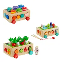 Ігровий сортер 4FUN Game Club Wood, 3 види. Multicolor (133226)