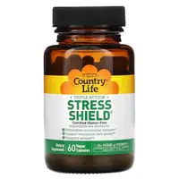 Натуральна добавка Country Life Stress Shield, 60 вегакапсул