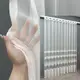 Готовая тюль (3х2,7м.) из ткани бамбук с вышивкой и люрексом. Цвет молочный. Код 1713т 42-0714