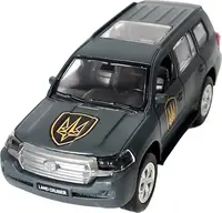 Машинка інертна Techno Drive Toyota Land Cruiser Рубіж KM6010