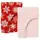 Набор простыни на резинке 60х120 SNOW RED ROSE