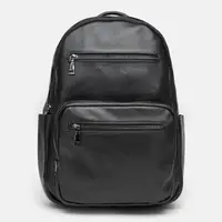 Шкіряний чоловічий рюкзак Borsa Leather K12626-black