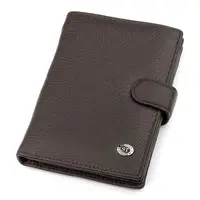 Мужской кошелек ST Leather 18331 (ST101) вертикальный Коричневый