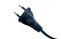 AC силовий кабель 100-240v ∞ C7/C8 2pin (5a) (1.2m) (A class) 1 день гар.