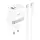 Адаптер сетевой HOCO Type-C to Type-C Cable Extension speed charger set N21 |1USB/1Type-C, PD/QC, 3A/30W|