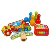 Новогодний набор игрушек ТехноК 6в1 (коробка 37 х 27.5 х 19.3 см)