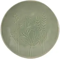 Тарілка десертна Limited Edition Herb Oliva E1579-3 21 см оливкова