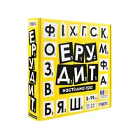 Настольная игра Strateg Эрудит на украинском языке (30619)