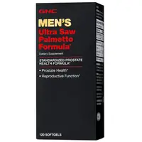 Натуральная добавка GNC Men's Saw Palmetto Formula Ultra, 120 капсул