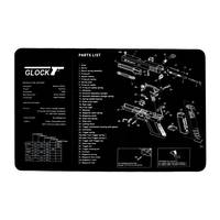 Килимок для чищення зброї UAD Glock UAD-M1 43х28 см чорний