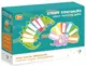 Настольная игра DoDo Изучаем цвета Динозаврики 300138, 24 цветных элемента