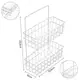 Полка настенная 25.5*10*33.5см Stenson TD01325 (white)