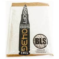 Кульки для страйкболу BLS BLS-WHITE-043-1 0.43 1 кг 2350 шт білі