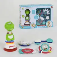 Набір брязкалець Baby Toys, 5 брязкалець, динозаврик. Multicolor (81881)