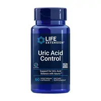 Натуральная добавка Life Extension Uric Acid Control, 60 вегакапсул