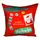 Подушка c принтом габардиновая Happy holidays ho-ho-ho 50x50 (5P_22NG053)
