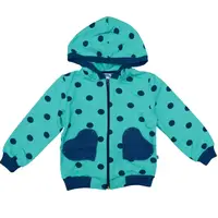 Толстовка для девочки 2-6 лет изумрудный Minikin 1177107