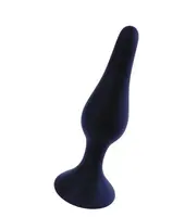 Анальний плаг Silicone Plug Black - Medium