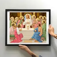 Заготовка для вышивки ТМ Золотая Подкова Тайная вечеря ЗПО-022