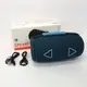 Bluetooth-колонка TG657 с RGB подсветкой 1500 mAh, музыкальные столбики для улицы. Цвет: синий