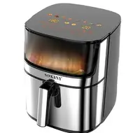 Мультипечь Sokany SK-10045 аэрогриль 8л сенсорный экран фритюрница, воздушная печь без масла аэрофритюрница 2000Вт SK-10045
