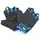 Перчатки для фитнеса Sporter fitness gloves, черно-синие S