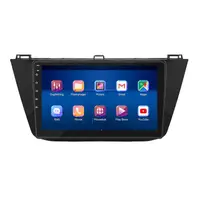 Штатна магнітола 10" Lesko для Volkswagen Tiguan II Рестайлінг 2020-н. на 6/128Gb 4G Wi-Fi GPS Top