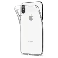 Чехол Spigen для iPhone XS/X Liquid Crystal, Crystal Clear (063CS25110)