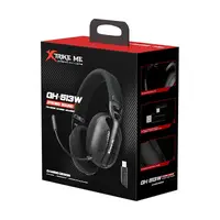 Наушники XTRIKE ME Tri-mode wirless headset GH-513W BK |BT6.0/2.4G/Type-C, RGB|