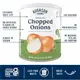 Лук нарезанный сублимированный с большим сроком годности 25 лет Augason Farms, 130 порций