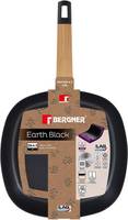Сковорода-гриль Bergner Earth black BG-34625-BK 28х28 см черная