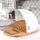 Хлебница Maestro MR-1678G-WHITE 21.5х37х39,5 см белая
