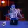 3D ночник "Леви Акерман 4" (УВЕЛИЧЕННОЕ ИЗОБРАЖЕНИЕ) 16 цветов + пульт ДУ 3DTOYSLAMP