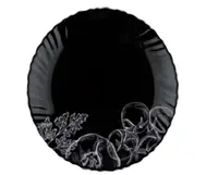Салатник Vittora Black Овощной этюд V-175Bvs 17.5 см