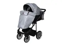 Дитяча коляска 2 в 1 Angelina Kapris Luxury сіра color 12