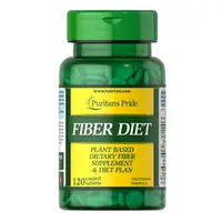 Натуральная добавка Puritan's Pride Fiber Diet, 120 таблеток