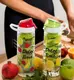 Бутылка для воды Herevin Lemon-Detox Time Display 161558-812 750 мл