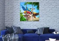 Картина для детей, 80x80 см, (80x25-3)