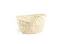 Корзина вязка Ucsan Рlastik M-1167-Beige 3,3 л 25х20,5х13 см