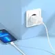 Адаптер сетевой BOROFONE Type-C to Lightning Cable Power single port charger set BA71A |1Type-C, 20W/3A, PD/QC|